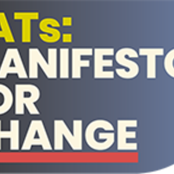 Image of We developed and are supporting the SATs: Manifesto for Change